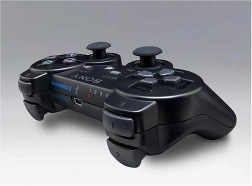 Sony Dualshock 3 Wireless PS3 Controller: Official Sony Gamepad - Black