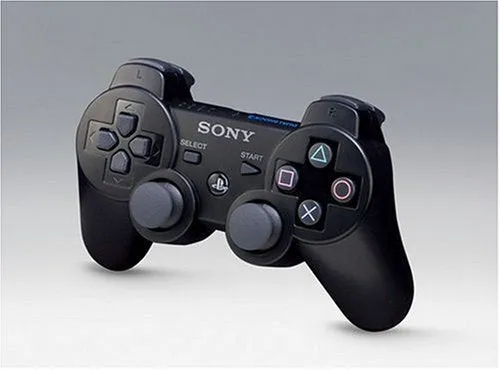 Sony Dualshock 3 Wireless PS3 Controller: Official Sony Gamepad - Black