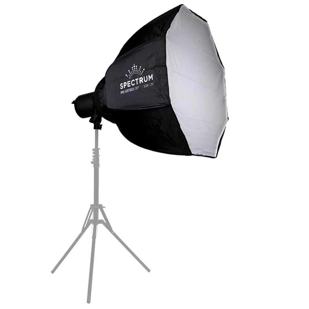 Spectrum-PRO 'S-Beam 150' LED Octagon Softbox Lighting Kit - Bundle