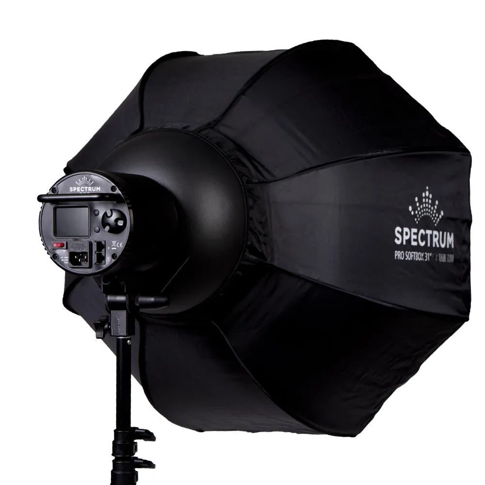 Spectrum-PRO 'S-Beam 150' LED Octagon Softbox Lighting Kit - Bundle