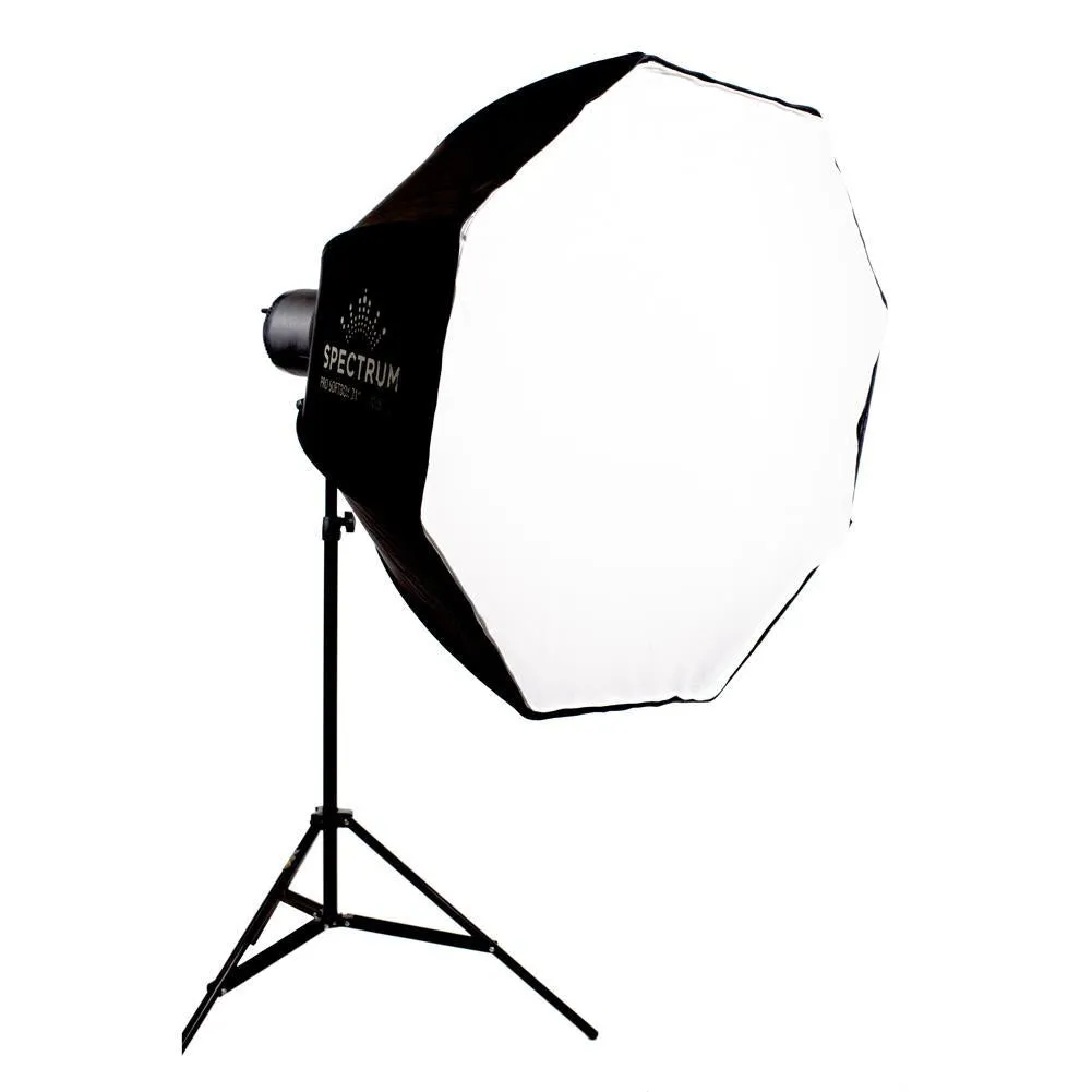 Spectrum-PRO 'S-Beam 150' LED Octagon Softbox Lighting Kit - Bundle