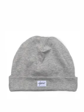 SPERO EMF Protective Skull Cap Beanie, Light Grey w/ Logo