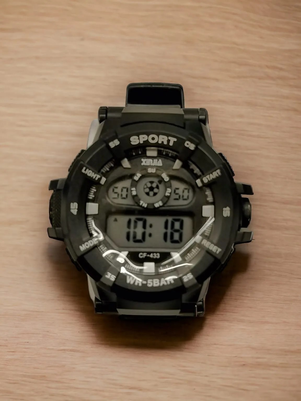 Sporty Digital Wristwatch