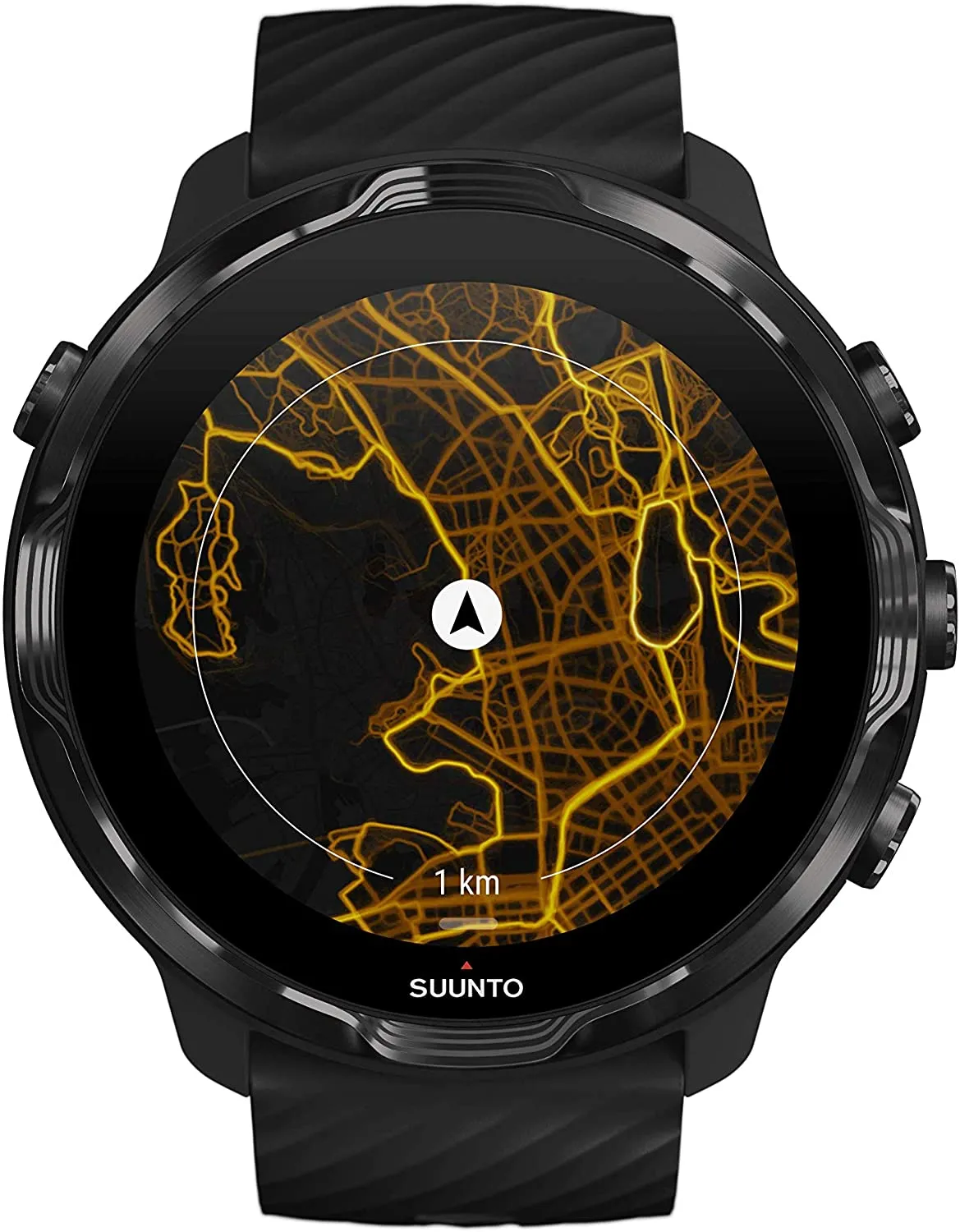 Suunto 7 Black Lime GPS Smartwatch With Versatile Sports Experience (SS050379000)