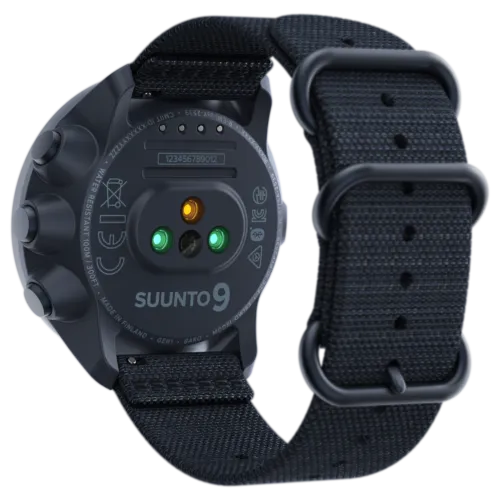 SUUNTO 9 Baro Multisport GPS Smartwatch, Granite Blue/Titanium (SS050565000)