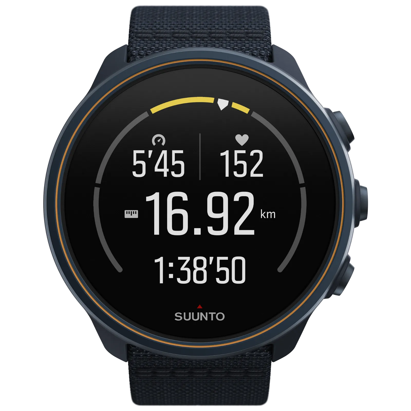 SUUNTO 9 Baro Multisport GPS Smartwatch, Granite Blue/Titanium (SS050565000)