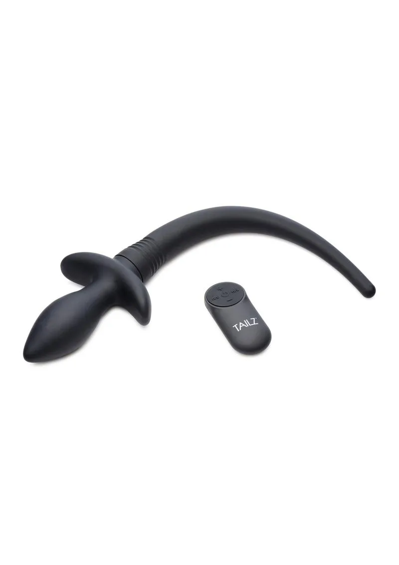 Tailz Waggerz Moving and Vibrating Silicone Rechargeable Puppy Tail with Remote Control