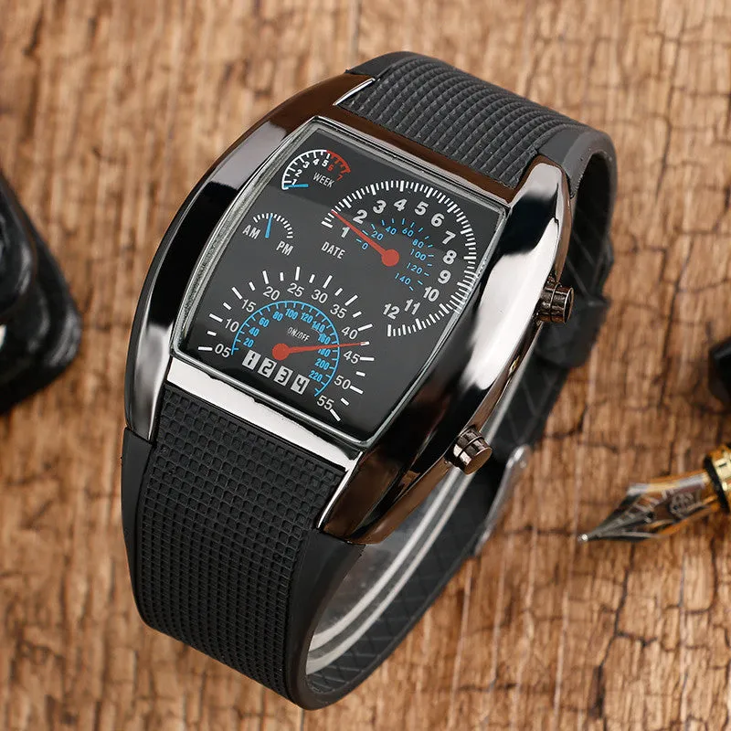 Tonneau Speedometer Sport Watch