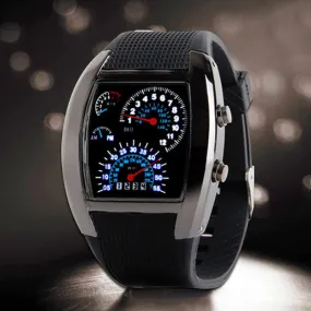 Tonneau Speedometer Sport Watch