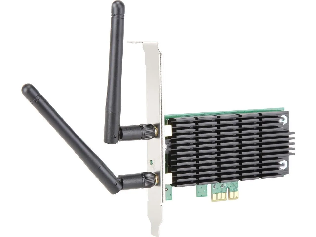 TP-LINK (Archer T4E) AC1200 (300 867) Wireless Dual Band PCI Express Adapter, 2 x External Antenna