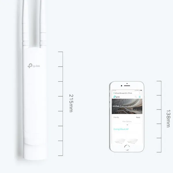 TP-Link EAP110-Outdoor | 300Mbps Wireless N Outdoor Access Point