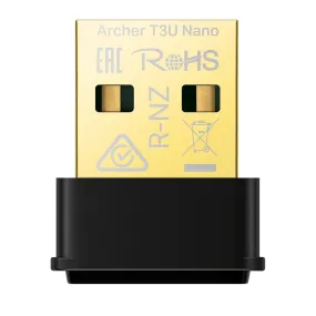 Tp-Link Network Adapter Archer T3u Nano - Usb 2.0