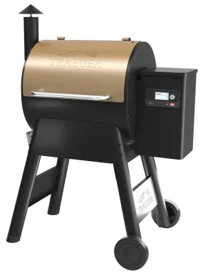 Traeger Pro 575 TFB57GZE Pellet Grill, 36,000 Btu, Black/Bronze :EA: QUANTITY: 1