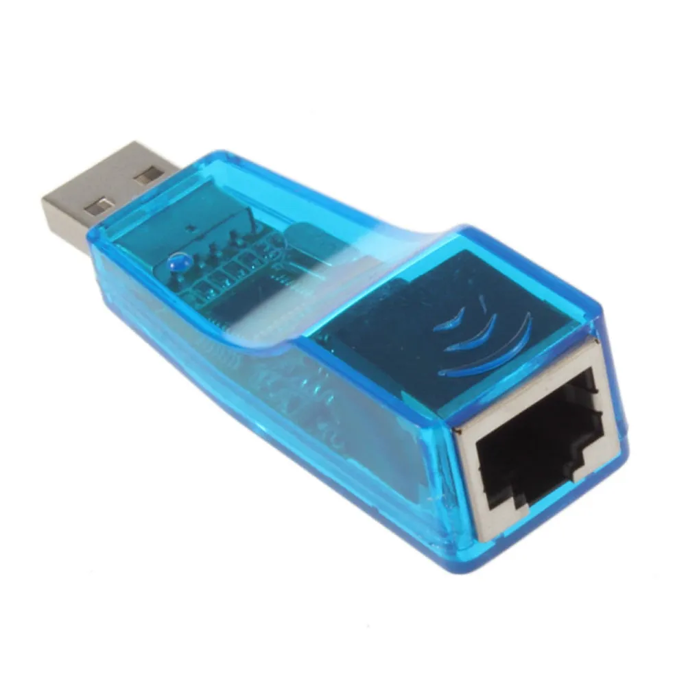 USB 2.0 To LAN RJ45 Ethernet 10/100Mbps Network Card Adapter For PC