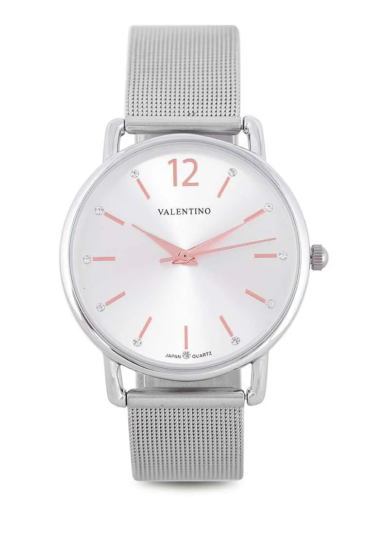 Valentino 20122229-ROSE INDEX Stainless Steel Watch for Women