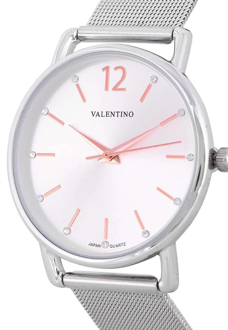 Valentino 20122229-ROSE INDEX Stainless Steel Watch for Women