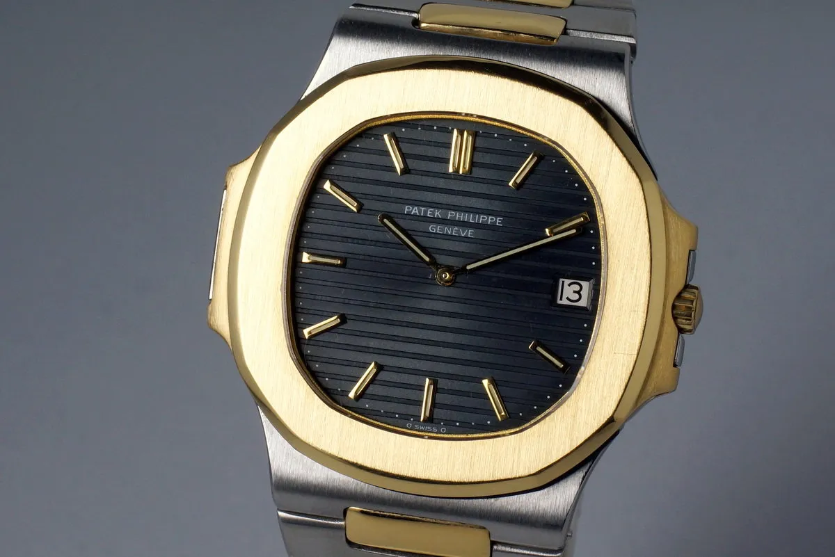 Vintage Patek Philippe Two Tone Nautilus 3700J