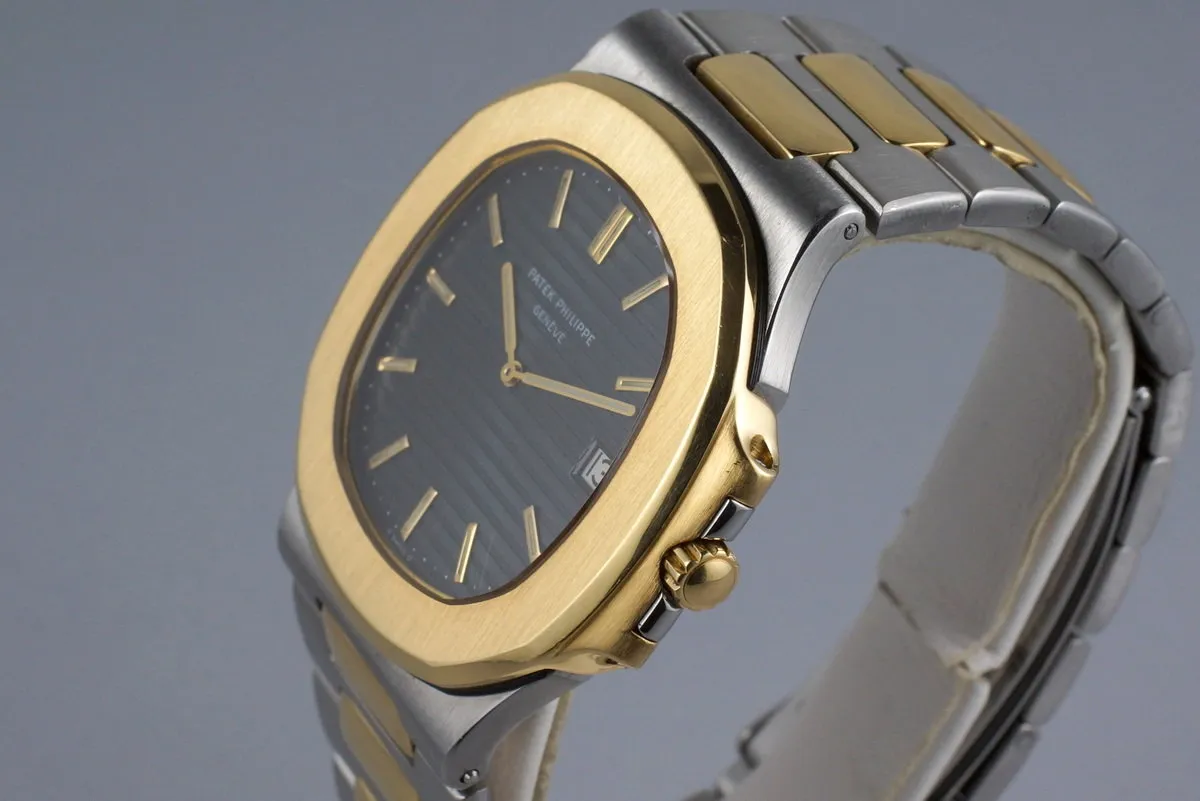 Vintage Patek Philippe Two Tone Nautilus 3700J