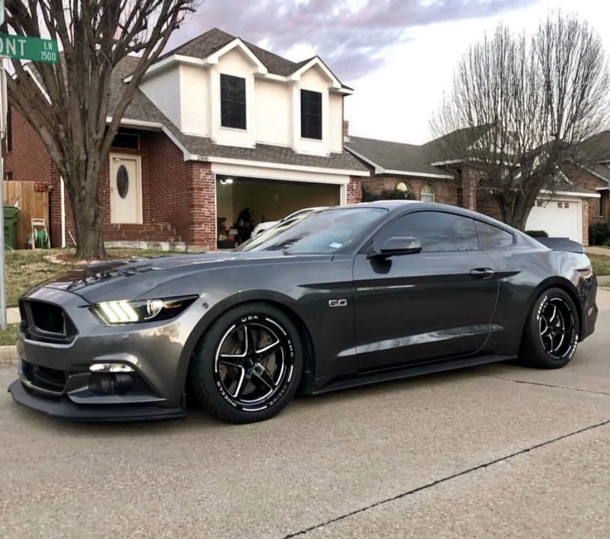 VMS Wheels Star 17x10 5x114.3  54 Offset Black Milling Finish - VWST013