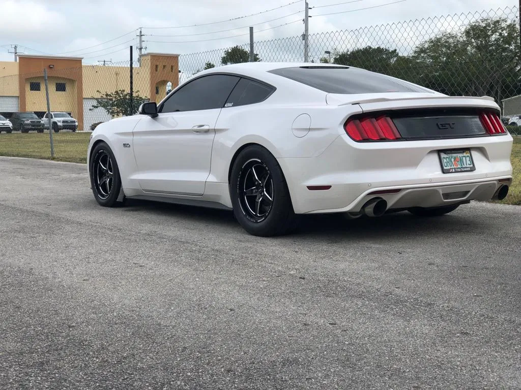 VMS Wheels Star 17x10 5x114.3  54 Offset Black Milling Finish - VWST013