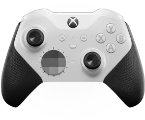 WHITE CORE XBOX ELITE SERIES 2 CUSTOM MODDED CONTROLLER