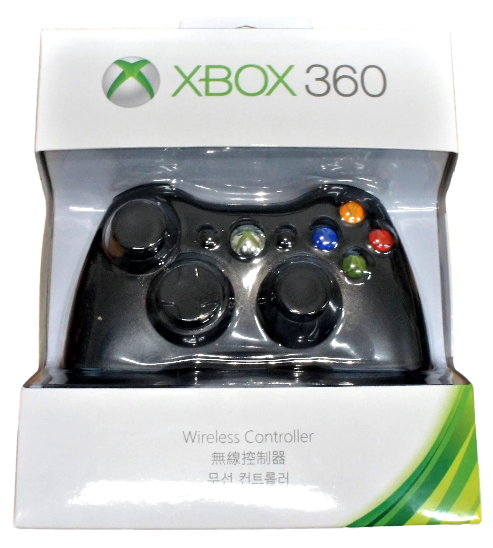 Wireless Controller for Xbox 360 Black NEW Xbox360