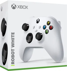 Wireless controller Robot White series x