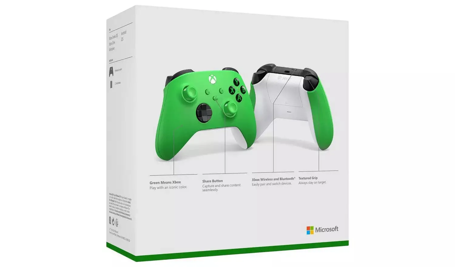 Xbox Wireless Controller - Velocity Green