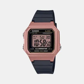 Youth Unisex Rose Gold Dial Digital Resin Watch I113 - W-217HM-5AVDF