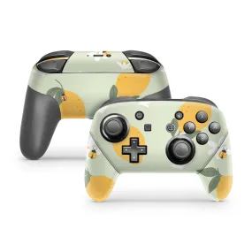 Zesty Lemons Green Nintendo Switch Pro Controller Skin